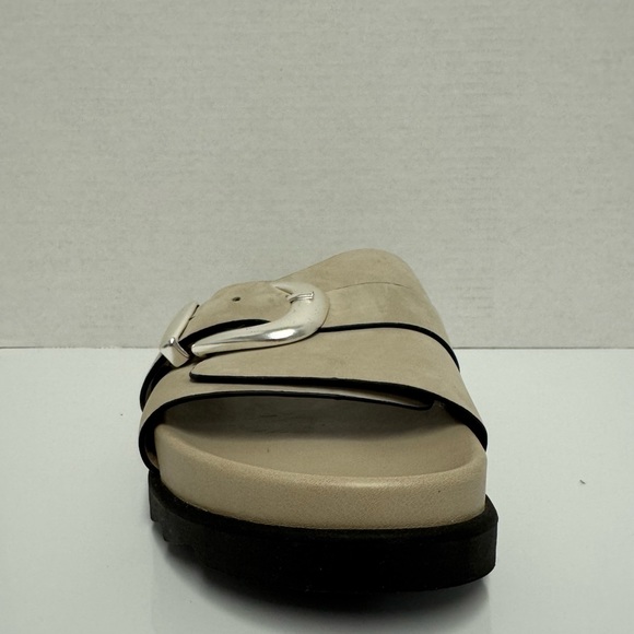 Marc Fisher Ltd Buckle Sandals 8 1/2 M Taupe - Picture 8 of 14